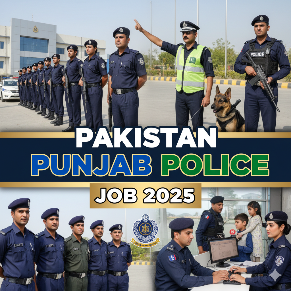 pakistan punjab police job 2025